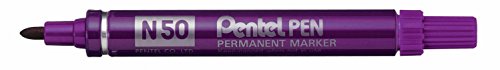 Pentel Pen Permanentmarker, Violett, 12 Stück Pentel Pen Permanentmarker, Violett, 12 Stück von Pentel