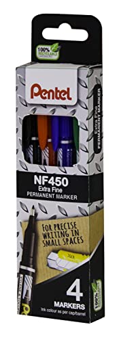 Pentel Permanentmarker, extrafein, 4 Stück, sortiert Pentel Permanentmarker, extrafein, 4 Stück, sortiert von Pentel