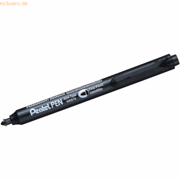 12 x Pentel Permanentmarker mit Druckmechanik Rundspitze 1mm schwarz 12 x Pentel Permanentmarker mit Druckmechanik Rundspitze 1mm schwarz von Pentel