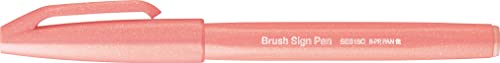 Pentel SES15C-F2X Brush Sign Pen koralle-orange, Faserschreiber, pinselähnliche Spitze, 1 Stück Pentel SES15C-F2X Brush Sign Pen koralle-orange, Faserschreiber, pinselähnliche Spitze, 1 Stück von Pentel