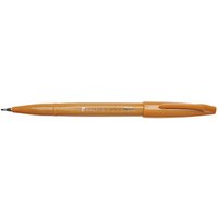 Pentel SES15C-Y Brush-Pen braun, 1 St. von Pentel