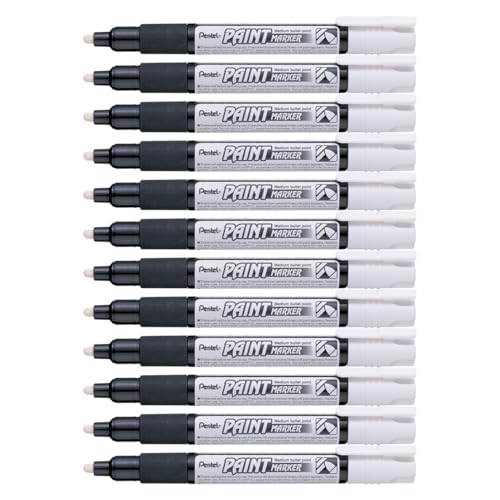 Pentel SMW26-WO Wet Erase Marker, Feucht abwischbar, Keilspitze, 1 Stück,Weiß Pentel SMW26-WO Wet Erase Marker, Feucht abwischbar, Keilspitze, 1 Stück,Weiß von Pentel