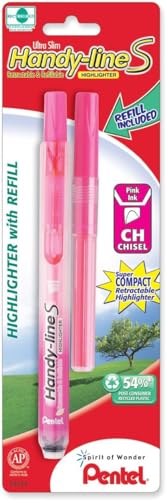 Pentel SXS15-P Textmarker Handy-lineS Rosa, 1 Stück von Pentel