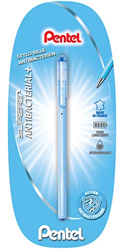 Pentel Superb Antibakterieller Kugelschreiber, Blau, 1 Stück Pentel Superb Antibakterieller Kugelschreiber, Blau, 1 Stück von Pentel