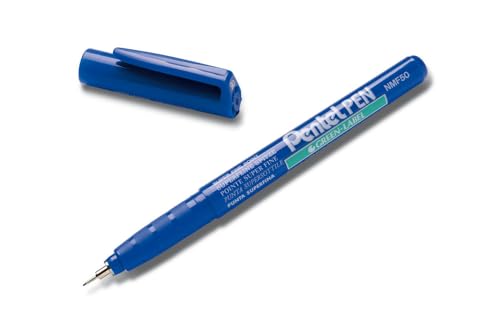 Pentel Superfine Permanent Marker, blau Tinte (12 Stück Marker) von Pentel