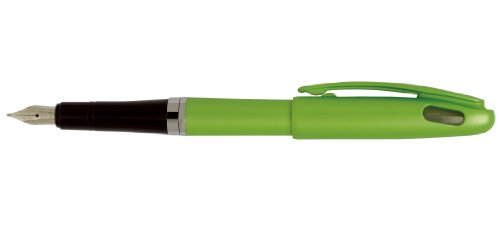 Pentel TRF91K-C Füllfederhalter Tradio Design Kollektion, Serie "Soft" Strichstärke, medium grün von Pentel