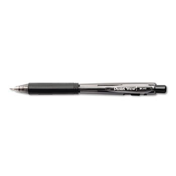 Pentel WOW! Druckkugelschreiber, Kugelschreiber, RT, MED, BK, 12 Stück Pentel WOW! Druckkugelschreiber, Kugelschreiber, RT, MED, BK, 12 Stück von Pentel