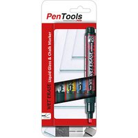 Pentel Wet Erase SMW26-PRO4MX1EU Kreidemarker farbsortiert 1,5 - 4,0 mm, 4 St. Pentel Wet Erase SMW26-PRO4MX1EU Kreidemarker farbsortiert 1,5 - 4,0 mm, 4 St. von Pentel