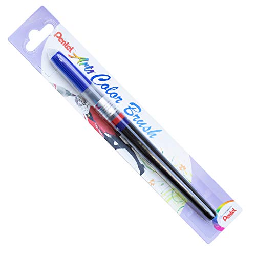 Pentel XGFL-103X Pinselstift mit Aquarelltinte, blau von Pentel