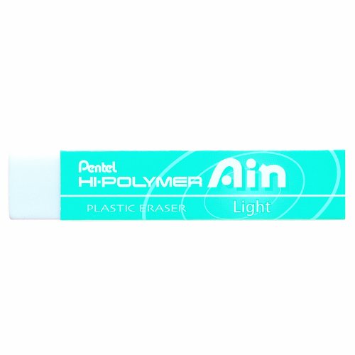 Pentel ZETL07 Radiergummi 36 Stück, rechteckig, Weiß von Pentel