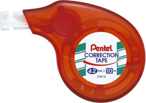 Pentel xztn14b-w Korrekturroller Band-42 mm x 10 m weiß von Pentel