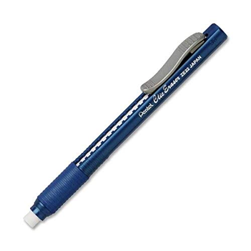 Radiergummi-Stift, nachfüllbar, blau, 1 Stück von Pentel
