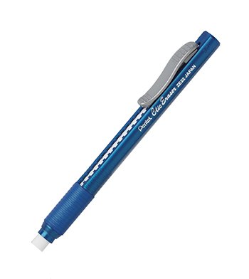 Radiergummi-Stift, nachfüllbar, blau, 1 Stück von Pentel