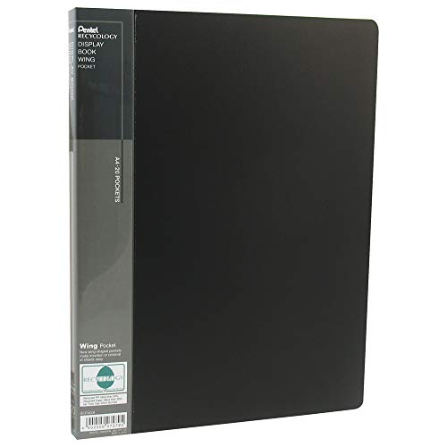 pexntel Recycology Wing Präsentation Display Book A4 20 Pocket dcf442ai – Schwarz, 1 Stück pexntel Recycology Wing Präsentation Display Book A4 20 Pocket dcf442ai – Schwarz, 1 Stück von Pentel