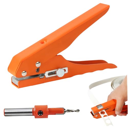 Hole Puncher, 2pcs/Set Einzelloch Punch Verstellbarer Schwerdetriebener Mehrzweck-Schraubenbedeckung Puncher für Handwerkspapierkarten PVC-Leder, Einzelpunsch Hole Puncher, 2pcs/Set Einzelloch Punch Verstellbarer Schwerdetriebener Mehrzweck-Schraubenbedeckung Puncher für Handwerkspapierkarten PVC-Leder, Einzelpunsch von Peosaard