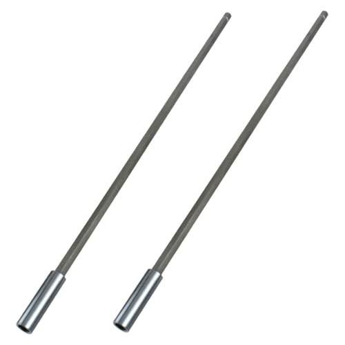 Magnetbithalter, 2pcs Bohrverlängerung Bithalter, Kohlenstoffstahl 1/4 Hex Shank Magnetic, 300 mm/12 -Zoll von Peosaard