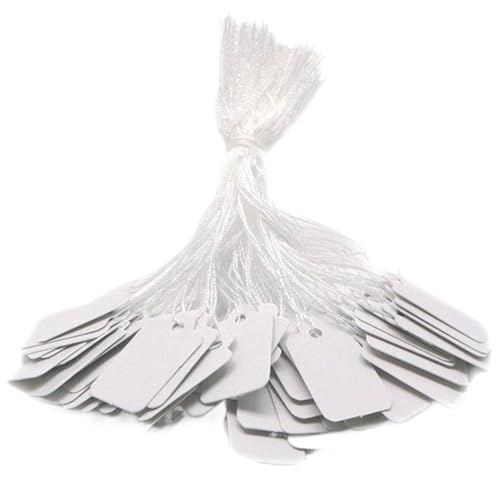 Preisschild mit angeschlossener String, 500pcs Marking -Waren -Marke -Marke, beschreibbare Etikett -Hang -Tags für Produktschmuck Kleidung/0, 9 x 0.5 Preisschild mit angeschlossener String, 500pcs Marking -Waren -Marke -Marke, beschreibbare Etikett -Hang -Tags für Produktschmuck Kleidung/0, 9 x 0.5 von Peosaard