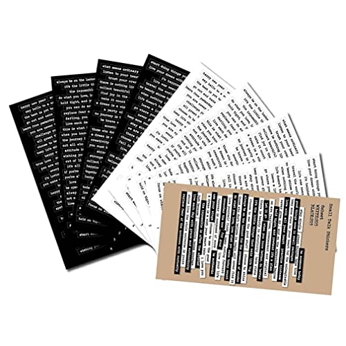Peosaard Small -Talk -Aufkleber Kleber Zitat Aufkleber für Journaling Scrapbook Journal Planer 9PCs, Scrapbook Stickers Peosaard Small -Talk -Aufkleber Kleber Zitat Aufkleber für Journaling Scrapbook Journal Planer 9PCs, Scrapbook Stickers von Peosaard