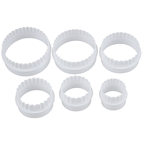 Peowuieu 6 Stueck Form Stempel Gebaeck Keks Kuchen Fondant Zucker Paste runden Messer Peowuieu 6 Stueck Form Stempel Gebaeck Keks Kuchen Fondant Zucker Paste runden Messer von Peowuieu