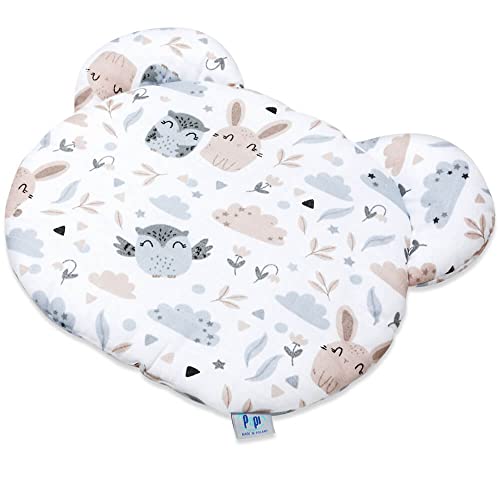 Pepi - Bär Musselin Kinderkissen 38 x 30 x 2 cm - Kissen Kinderzimmer aus Baumwolle - Kinder Kissen - Dekokissen Kinderzimmer - Kissen Kinder - Forest Friends Pepi - Bär Musselin Kinderkissen 38 x 30 x 2 cm - Kissen Kinderzimmer aus Baumwolle - Kinder Kissen - Dekokissen Kinderzimmer - Kissen Kinder - Forest Friends von Pepi MADE IN POLAND