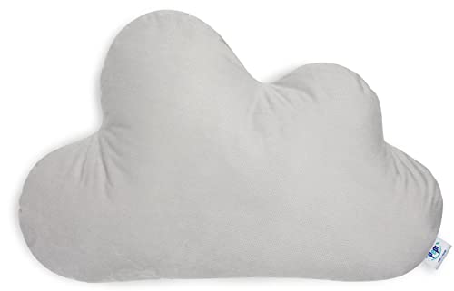 Pepi - Kuschelkissen Kinder - Wolkenkissen - Handgenäht Kissen Kinderzimmer - Baby Kissen Wolke Deko - Kinderkissen Grau Pepi - Kuschelkissen Kinder - Wolkenkissen - Handgenäht Kissen Kinderzimmer - Baby Kissen Wolke Deko - Kinderkissen Grau von Pepi MADE IN POLAND