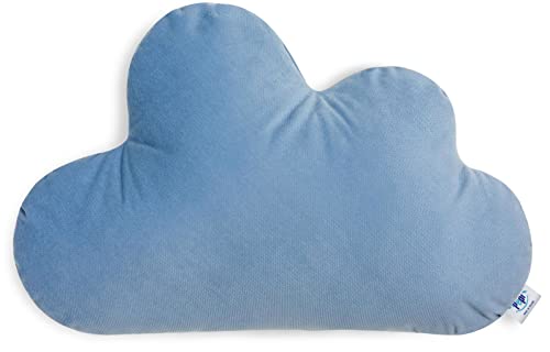Pepi - Kuschelkissen Kinder - Wolkenkissen - Handgenäht Kissen Kinderzimmer - Baby Kissen Wolke Deko - Kinderkissen Jeans Pepi - Kuschelkissen Kinder - Wolkenkissen - Handgenäht Kissen Kinderzimmer - Baby Kissen Wolke Deko - Kinderkissen Jeans von Pepi MADE IN POLAND