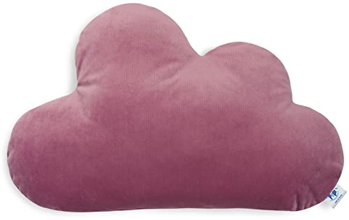 Pepi - Kuschelkissen Kinder - Wolkenkissen - Handgenäht Kissen Kinderzimmer - Baby Kissen Wolke Deko - Kinderkissen Old Rosa Pepi - Kuschelkissen Kinder - Wolkenkissen - Handgenäht Kissen Kinderzimmer - Baby Kissen Wolke Deko - Kinderkissen Old Rosa von Pepi MADE IN POLAND