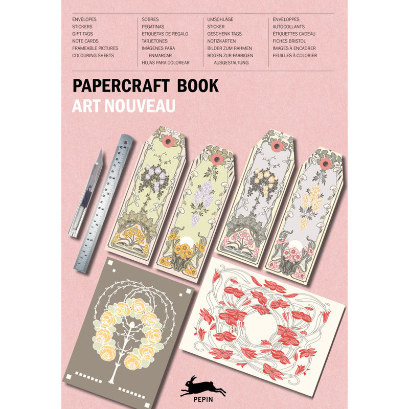 Papercraft Book Art Nouveau von Pepin Press