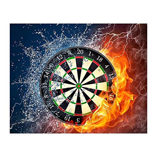 Pepkgk 5d DIY Diamantmalerei Stickerei Dartscheibe Kreuzstich Strass Mosaik Home Decoration Geschenk Platz 30x40cm Pepkgk 5d DIY Diamantmalerei Stickerei Dartscheibe Kreuzstich Strass Mosaik Home Decoration Geschenk Platz 30x40cm von Pepkgk