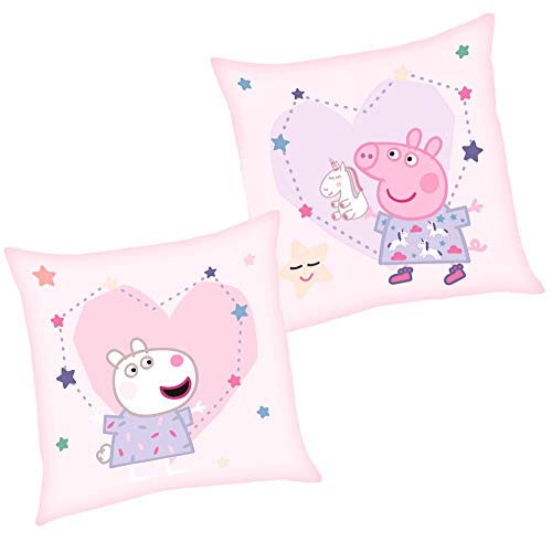 Peppa Pig Dreams | Kinder Deko-Kissen 40 x 40 cm | Peppa Wutz von Peppa Pig