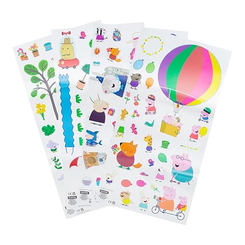 Peppa Pig Wandaufkleber, Mehrfarbig, Einheitsgröße Peppa Pig Wandaufkleber, Mehrfarbig, Einheitsgröße von Peppa Pig