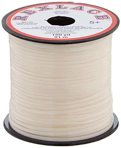 Pepperell Rexlace Kunststoff-Bastelspitze, 3/32 Zoll breit, Nite Glow (RX100-31) von Pepperell Crafts