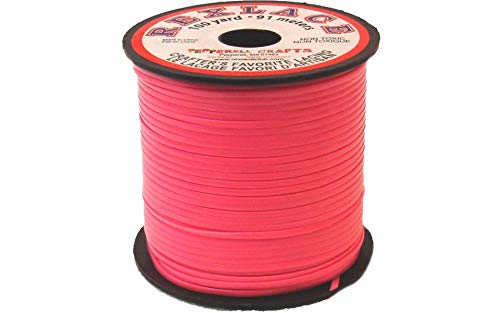 Rexlace Plastic Lacing .0938"X100yd-Neon Pink Rexlace Plastic Lacing .0938"X100yd-Neon Pink von Pepperell Crafts