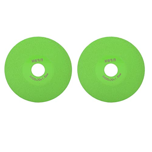 2 Stück 4 Zoll Glasschneiden Allzweck Segmentierte Hochgeschwindigkeits-Diamantschneidescheibe Schleifsägeblätter für Keramikziegel (4 Zoll) von PerGar