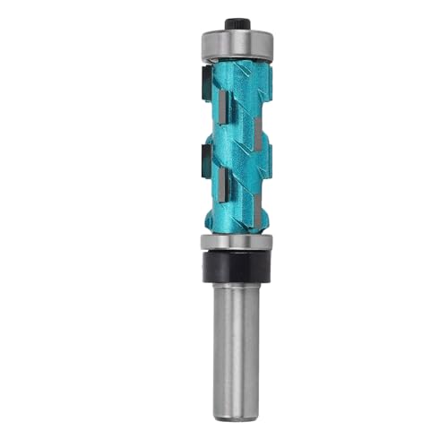 Flush Trimm Spiral Router Bit, Carbid -Doppellager -Spiralschneider mit Aufbewahrungsbox, Schablonenmusterbit, 1/2 Zoll Schaft 43 Mm Schneidlänge 19mm Schneiddurchmesser Flush Trimm Spiral Router Bit, Carbid -Doppellager -Spiralschneider mit Aufbewahrungsbox, Schablonenmusterbit, 1/2 Zoll Schaft 43 Mm Schneidlänge 19mm Schneiddurchmesser von PerGar