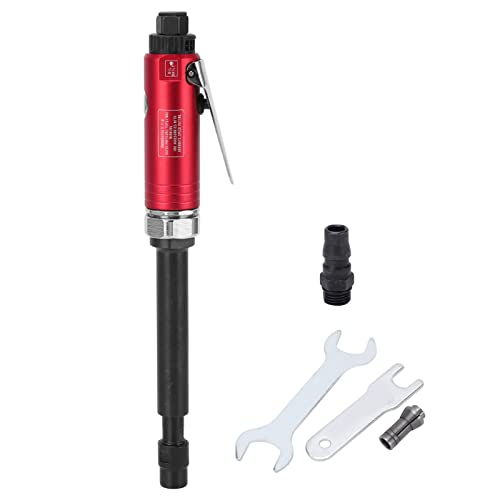 PerGar Pneumatischer Erweiterter Luft-Stabschleifer, Präzises Erweitertes Pneumatisches Schleifwerkzeug mit 3-mm-6-mm-Spannzange, 20.000 U/min, 90 PSI (Europäischer Stil) von PerGar