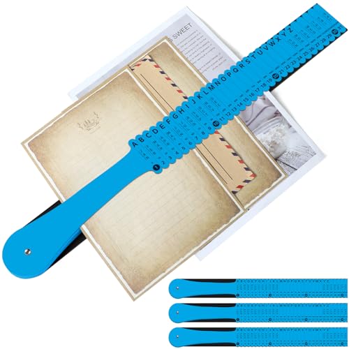 PerKoop Kunststoff-Allzweck-Dokumentensortierer, alphabetischer Aktenordner, kompakt, aufrecht, platzsparend, Papier-Organizer für Akten, Büro, Schule, blau, 6,4 x 59,7 cm (2 Sets) von PerKoop