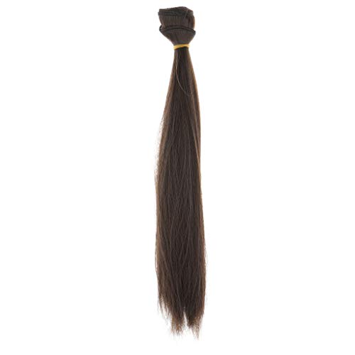 25x100cm Puppenzubehör Puppenhaar Lange Glatte Haare Perücke - Braun 25x100cm Puppenzubehör Puppenhaar Lange Glatte Haare Perücke - Braun von Perfeclan