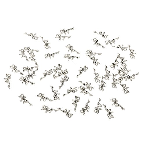 50er Set Fee Engel Schmuck Anhänger DIY Charme Anhänger Ergebnisse Zubehör, Antike Silber 50er Set Fee Engel Schmuck Anhänger DIY Charme Anhänger Ergebnisse Zubehör, Antike Silber von Perfeclan