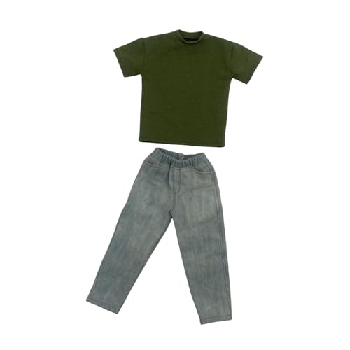 Perfeclan 2 Stücke 1/6 Männliche Figur Kleidung Outfit Kostüm Stilvolles Rollenspielspielzeug DIY Puppe Puppenkleidung für 12-Zoll-Figurenkörper Perfeclan 2 Stücke 1/6 Männliche Figur Kleidung Outfit Kostüm Stilvolles Rollenspielspielzeug DIY Puppe Puppenkleidung für 12-Zoll-Figurenkörper von Perfeclan
