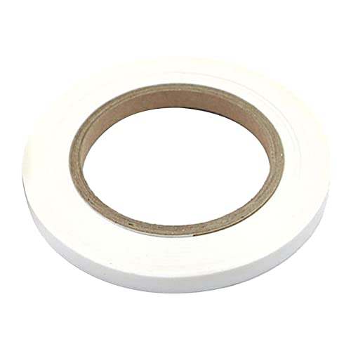 Perfeclan Doppelseitiges Gewebe-Fixierband Starke Viskosität Bügelband Quilten Fixieren zum Reparieren von Vorhängen Kissenbezügen (5 mm/10 mm), 5mm elastisch von Perfeclan