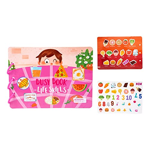 Perfeclan Faltbares Stickerbuch Frühes Lernen Gedächtnisspiele Ringschnalle er wasserdichter statischer Klebestift für Spielinteraktion Reisen, Leben Perfeclan Faltbares Stickerbuch Frühes Lernen Gedächtnisspiele Ringschnalle er wasserdichter statischer Klebestift für Spielinteraktion Reisen, Leben von Perfeclan