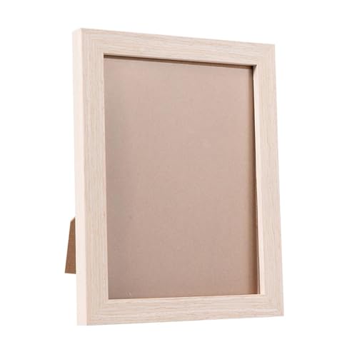 Perfeclan Holz Puzzle Rahmen Bilderrahmen Klassische dekorative Posterrahmen Fotorahmen für Schlafzimmer Dekoration Haus Kunstwerk Bürogeschenke, Licht von Perfeclan