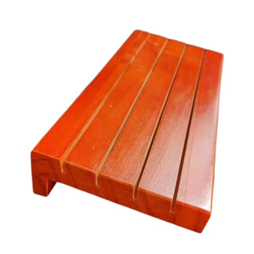 Perfeclan Kartenhalter -Tablett Organizer Stabile Premium für Kinder Senioren Erwachsene Holzkartenhalter Display für Partys Spielenabende, Style D von Perfeclan