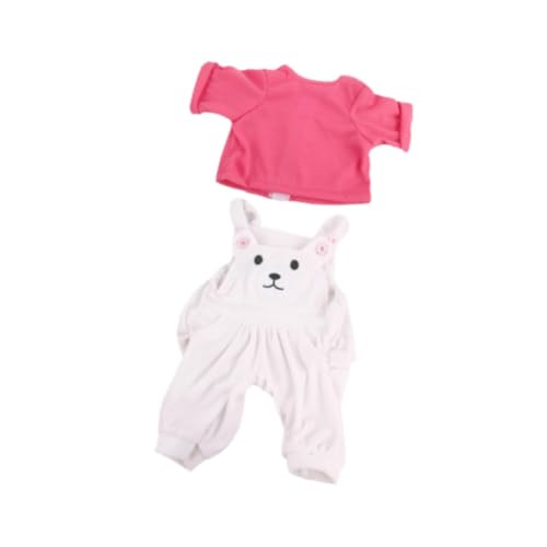 Perfeclan Mädchen Kleidung Rosa Overalls Bodysuit Doll Spielzeug Outfits Puppen -Kleidung Outfit Set für 22 -Zoll -Mädchen Dress Up up Perfeclan Mädchen Kleidung Rosa Overalls Bodysuit Doll Spielzeug Outfits Puppen -Kleidung Outfit Set für 22 -Zoll -Mädchen Dress Up up von Perfeclan