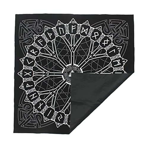 Perfeclan Nordischen Viking Altar KarteikarteniKarteikartenn Tuch Tischdecke Wandteppich Altar Decor, Atmungsaktiv, Perfeclan Nordischen Viking Altar KarteikarteniKarteikartenn Tuch Tischdecke Wandteppich Altar Decor, Atmungsaktiv, von Perfeclan