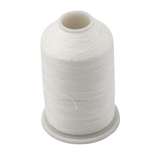 DeeRace Wasserlöslicher Nähfaden 20℃ Weiß Overlockgarn 1000 Meter (1094 Yard) Polyester Garn für Overlock-Nähmaschinen, Mehrzweckbedarf Handarbeit, Quilten, Nähen, Sticken DeeRace Wasserlöslicher Nähfaden 20℃ Weiß Overlockgarn 1000 Meter (1094 Yard) Polyester Garn für Overlock-Nähmaschinen, Mehrzweckbedarf Handarbeit, Quilten, Nähen, Sticken von DeeRace