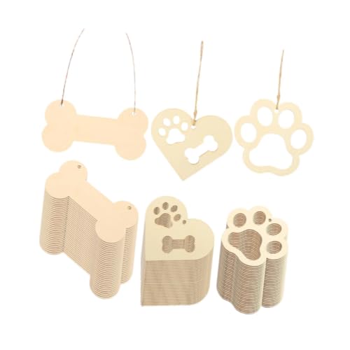 perfeclan 36 Stück unbehandelte Holzstücke, Holzausschnitte zum Bemalen, dekorative Geschenkanhänger, kleine Holzanhänger zum Basteln, Bemalen, Verzieren perfeclan 36 Stück unbehandelte Holzstücke, Holzausschnitte zum Bemalen, dekorative Geschenkanhänger, kleine Holzanhänger zum Basteln, Bemalen, Verzieren von Perfeclan