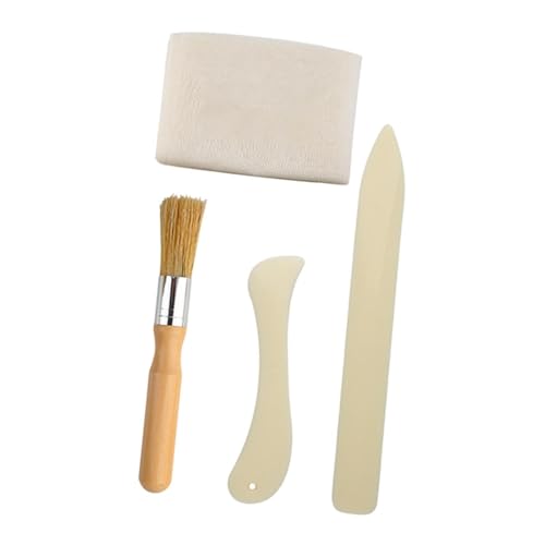 perfeclan Buchbindungstuch Kit Reparaturtuch Buchbinding Kit Pinselmaterial Kit für Gebrochene Bücher Notebooks Bibelmagazine Journals, 200 cm Stoffset von Perfeclan
