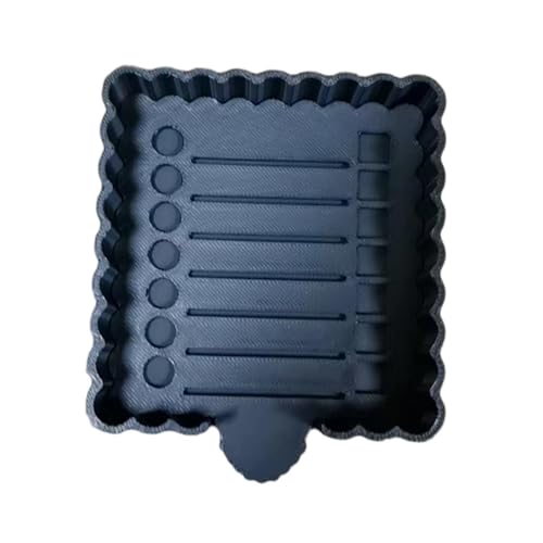 perfeclan Haftnotizhalter mit Schablone, Notizspender, selbstklebender Notizblockhalter, Organizer für Arbeit, Familie, 7,6 x 7,6 cm, Notizblöcke, Kollegen, Schwarz perfeclan Haftnotizhalter mit Schablone, Notizspender, selbstklebender Notizblockhalter, Organizer für Arbeit, Familie, 7,6 x 7,6 cm, Notizblöcke, Kollegen, Schwarz von Perfeclan